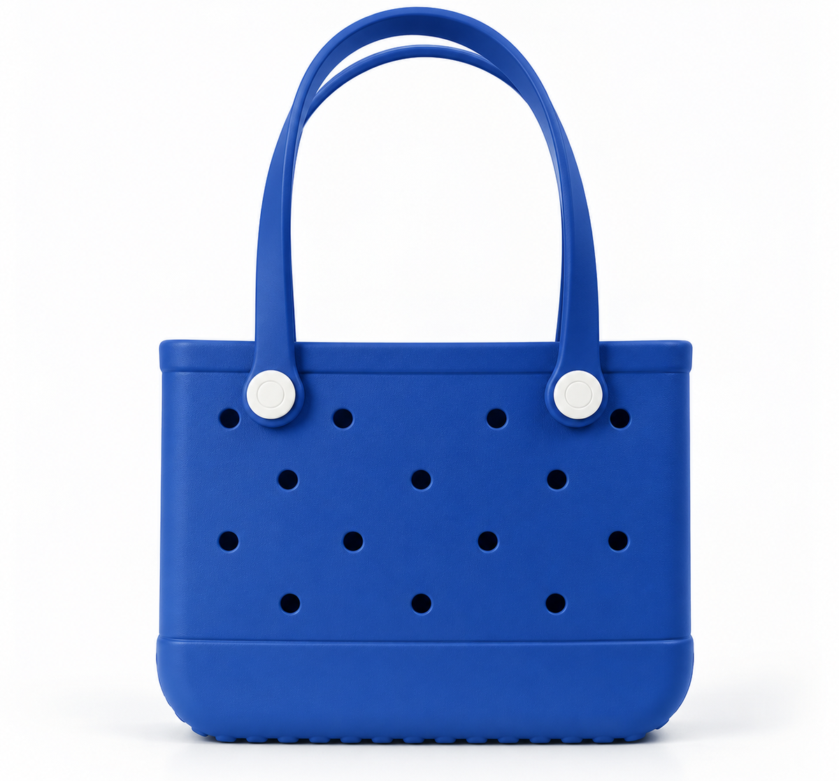 Small EVA Rubber Beach Tote Bag – Waterproof & Washable Open Carryall
