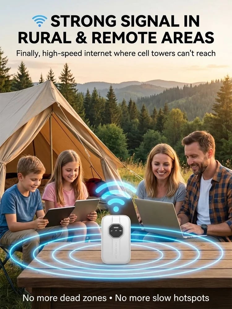 🎁This Week's Special Pric- [Power on and use] All-network portable wifi