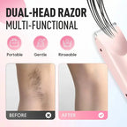 Next-Gen 2-in-1 Cordless Shaver (2026 Edition) – Precision Ceramic Blades for Face & Body