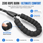 Dual Dog Leash No-Pull System – 360° Swivel Double Leash with Padded Comfort Handle