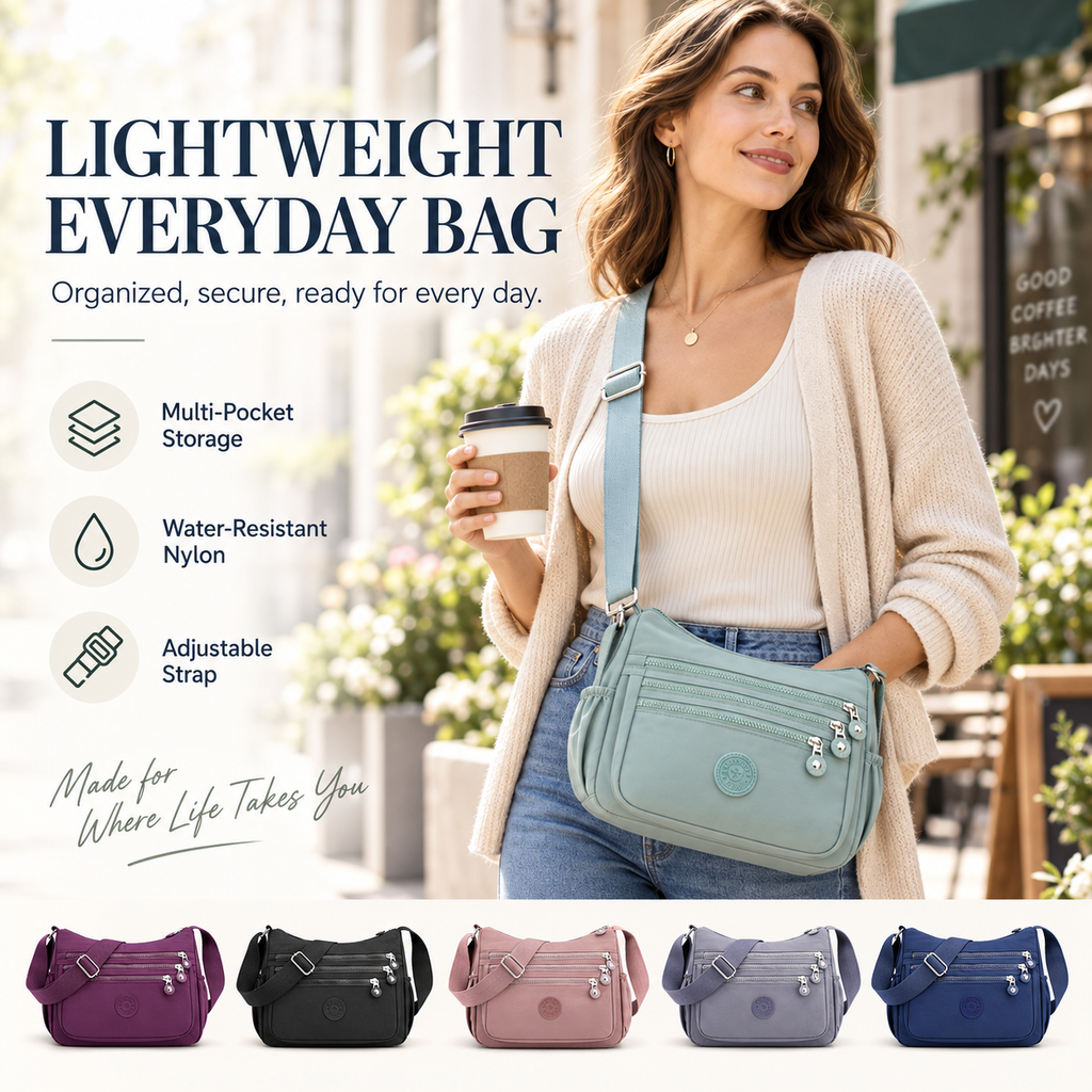 Lightweight Durable Nylon Bag