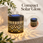 Solar Mandala Projection Wall Light – Waterproof Decorative Patio & Fence Accent Lamp