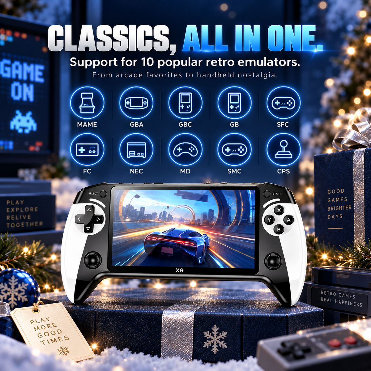 Portable Retro Game Console