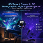 ✨Last day Promotion🎉5D Galaxy Ocean Projector for Bedroom