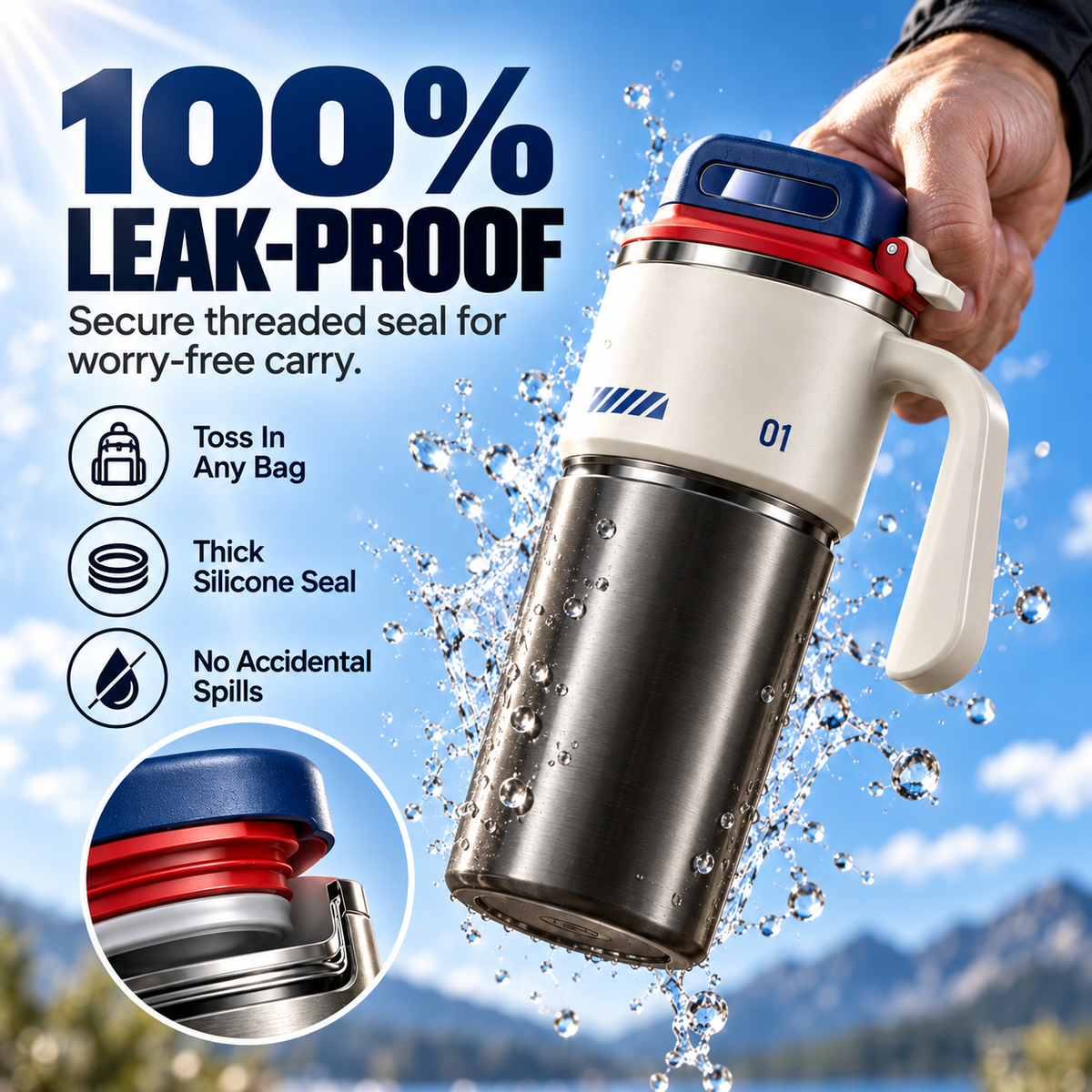 The Ultimate Hydration Upgrade: 24-Hour Ice Cold, 12-Hour Piping Hot