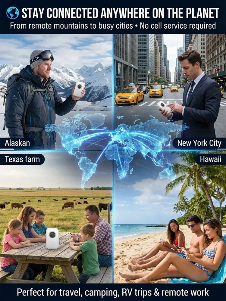 🎁This Week's Special Pric- [Power on and use] All-network portable wifi