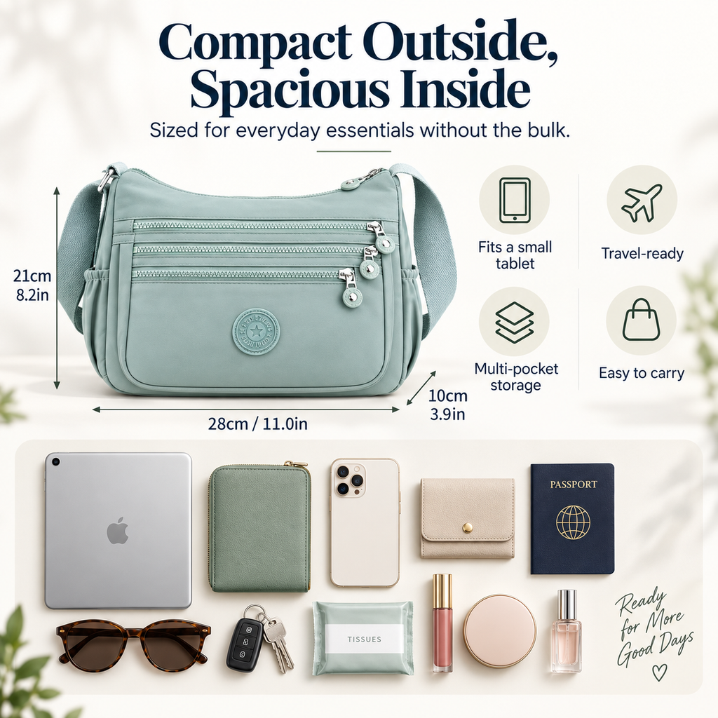 Lightweight Durable Nylon Bag