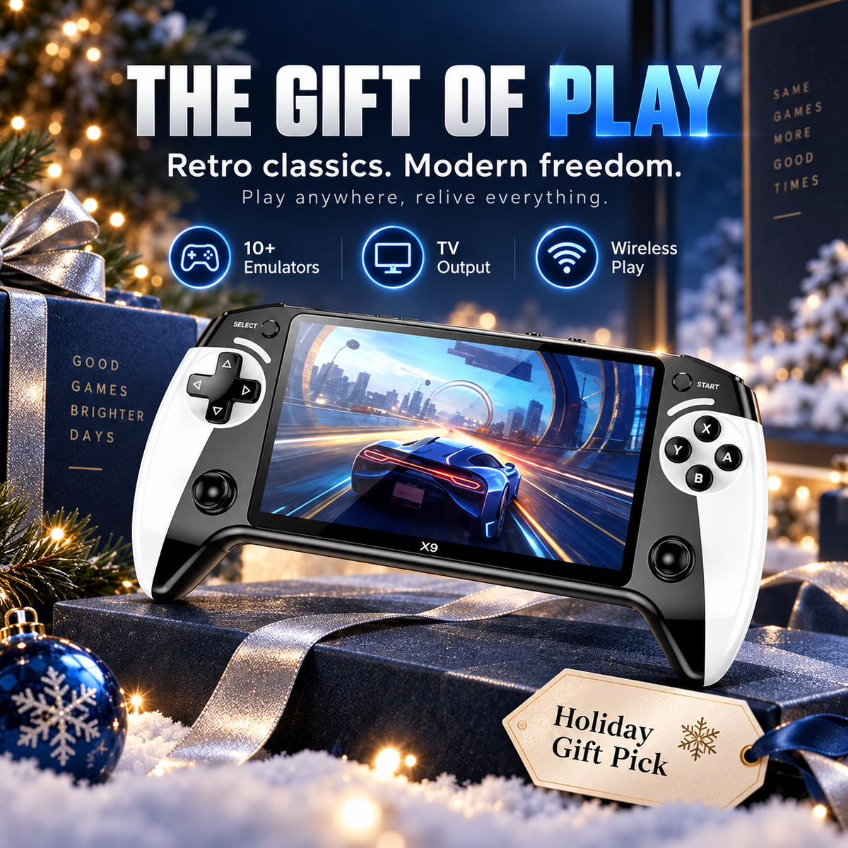 Portable Retro Game Console