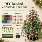 DIY Mini Crystal Christmas Tree Kit: Complete Tabletop Craft Set with Angel Topper