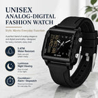 🔥Analog-Digital Sport Watch – Waterproof, Luminous & Multi-Function