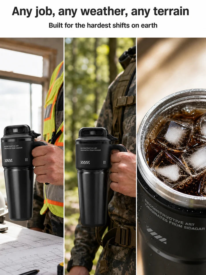 The Ultimate Hydration Upgrade: 24-Hour Ice Cold, 12-Hour Piping Hot