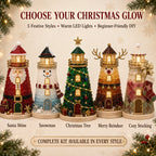 🎅 2026 Christmas Gift --🎄Handmade Sea Glass-Style Lighted Lighthouse Kit – Complete Holiday DIY Craft Gift💕