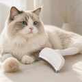 2-in-1 Pet Grooming Undercoat Rake & Loose Hair Deshedding Brush