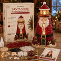 🎅 2026 Christmas Gift --🎄Handmade Sea Glass-Style Lighted Lighthouse Kit – Complete Holiday DIY Craft Gift💕