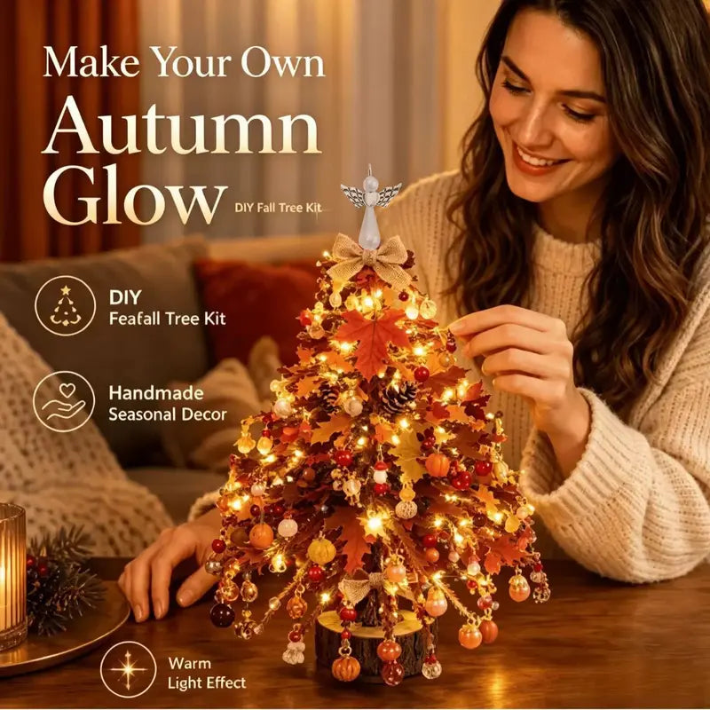 DIY Mini Crystal Christmas Tree Kit: Complete Tabletop Craft Set with Angel Topper