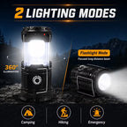 2-in-1 Solar & USB Rechargeable LED Lantern – Portable Light for Camping & Power Outages (4-Pack)