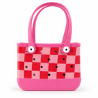 Small EVA Rubber Beach Tote Bag – Waterproof & Washable Open Carryall
