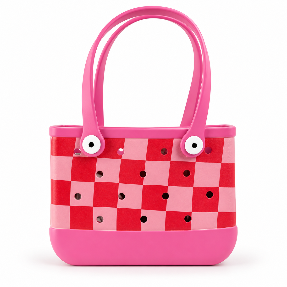 Small EVA Rubber Beach Tote Bag – Waterproof & Washable Open Carryall